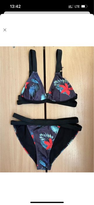 Жіночий комплект купальник missguided | стан ідеальний | розмір хс-с