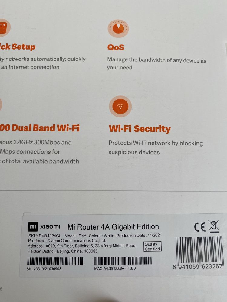 Xiaomi router 5g wifi