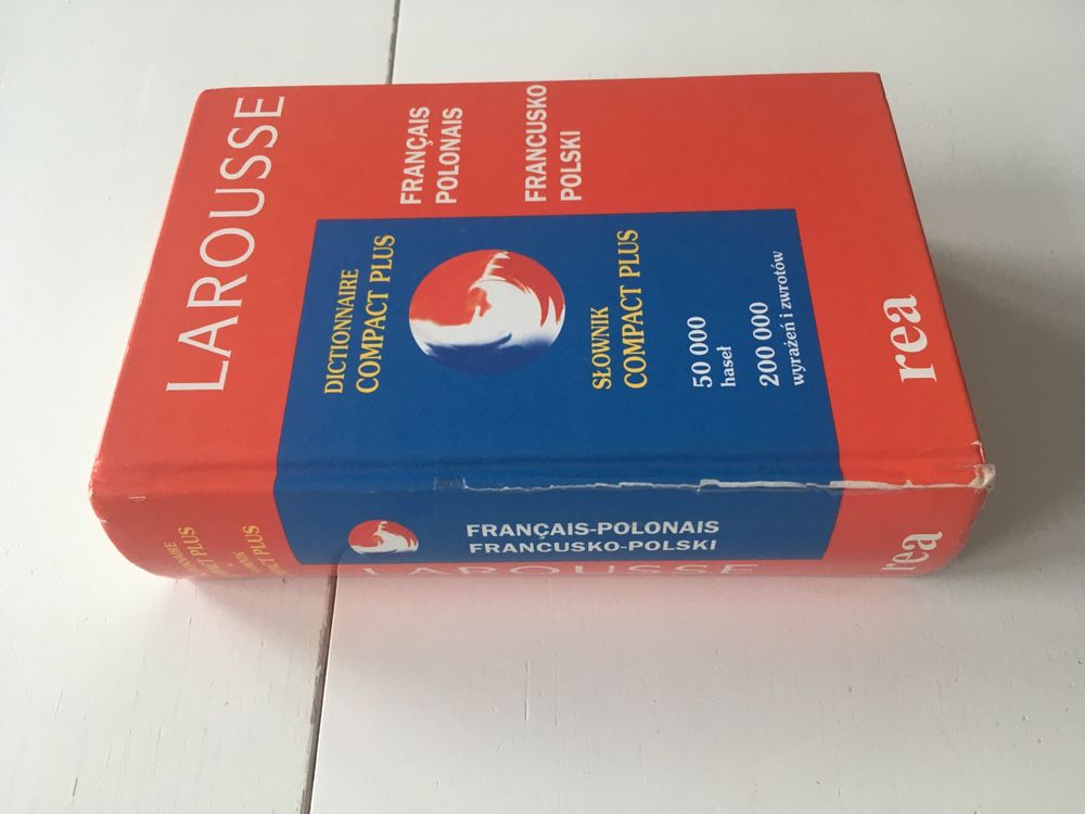 Słownik francusko-polski polsko-francuski Larousse