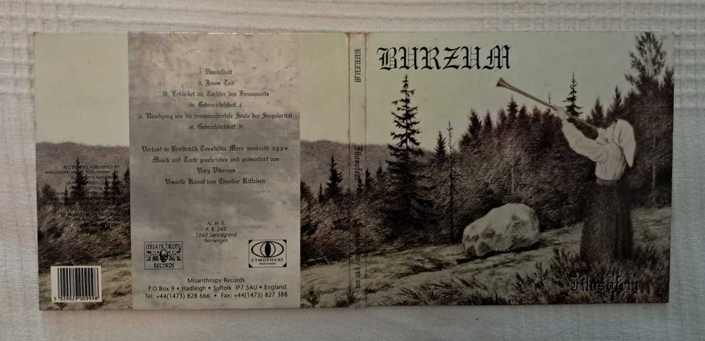 Burzum - Filosofem (Digipak, 1996) - CD
