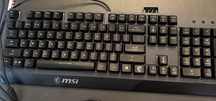 Klawiatura gamingowa Półmechaniczna MSI Vigor GK30