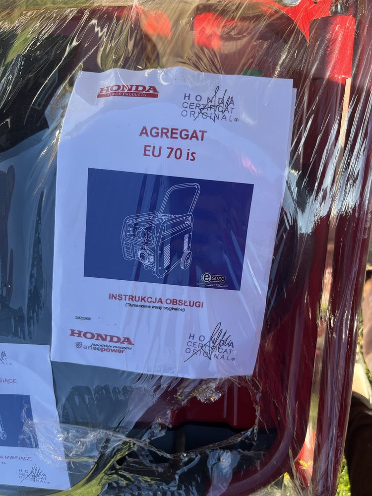 Генератор, honda EU 70 is