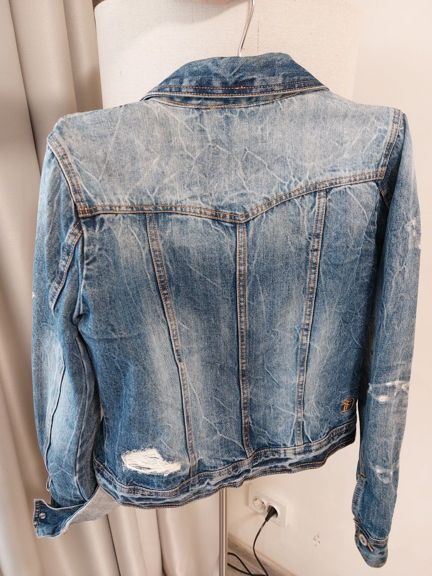 Джинсовка, джинсовий піджак, куртка Tom Tailor,  xs, s