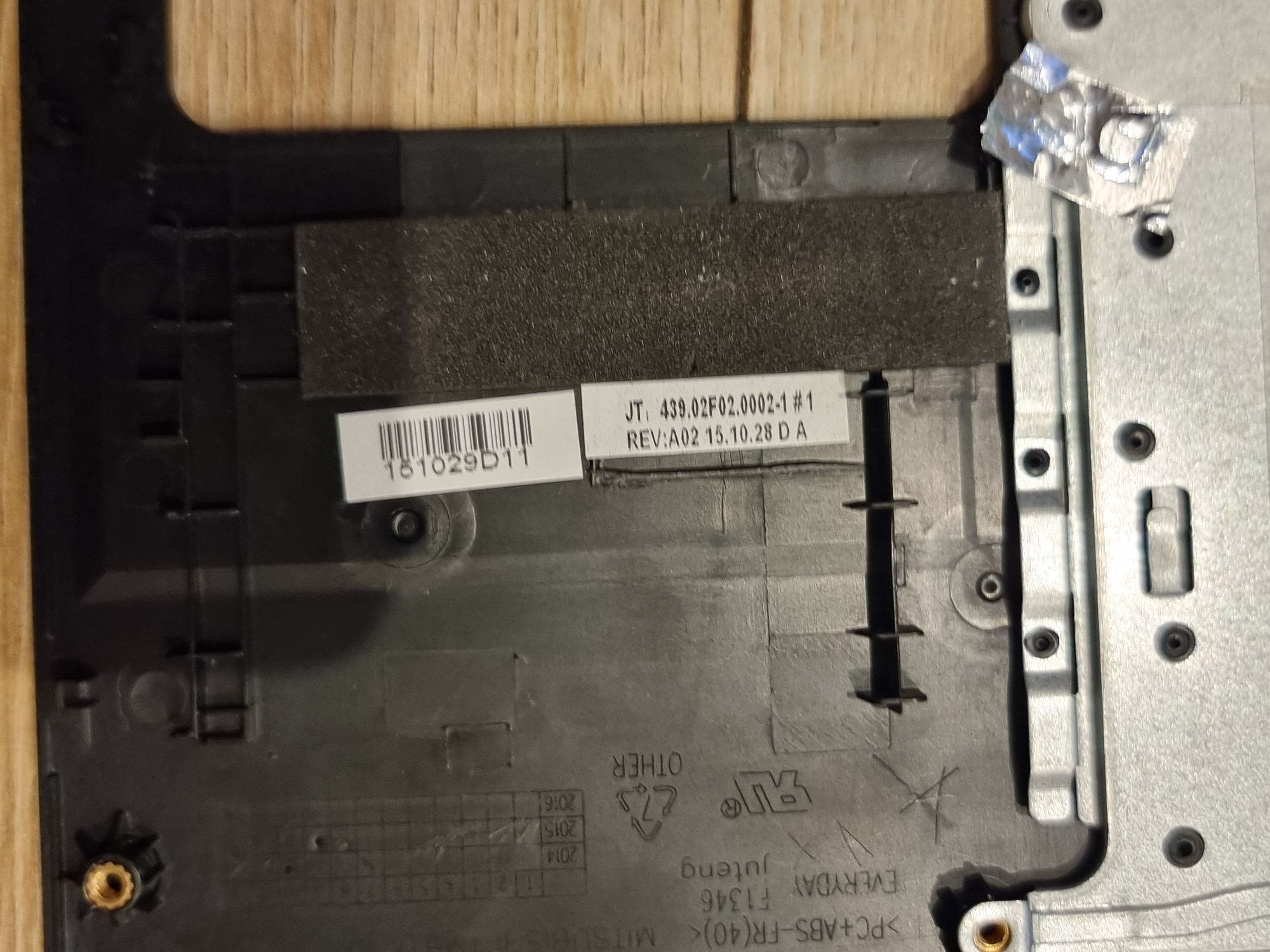 Palmrest z klawiaturą Acer Aspire Nitro  VN7 591 15,6