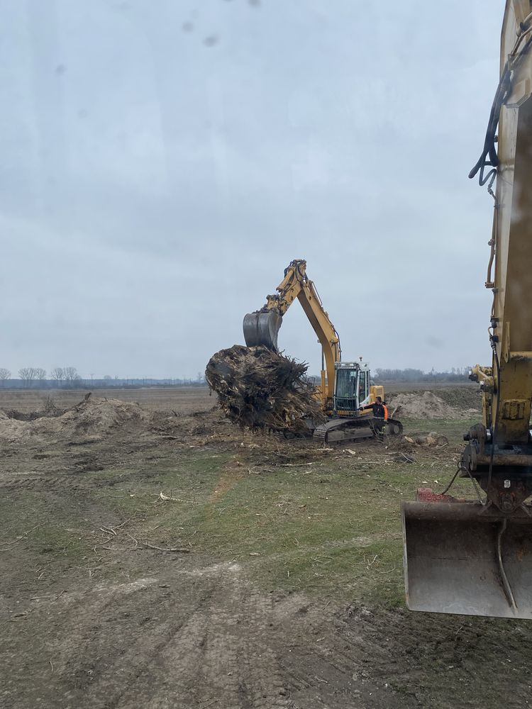 Wywoz ziemi gliny gruzu rozbiórki wyburzenia