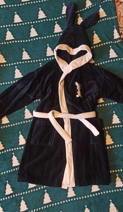 Детский махровый халат и пижама 134-140