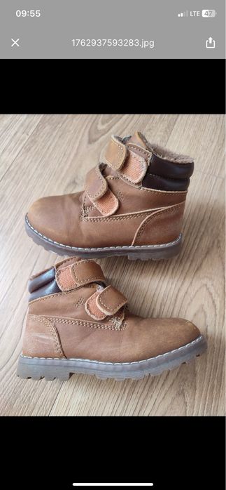Buty zimowe chłopięce traperki 24