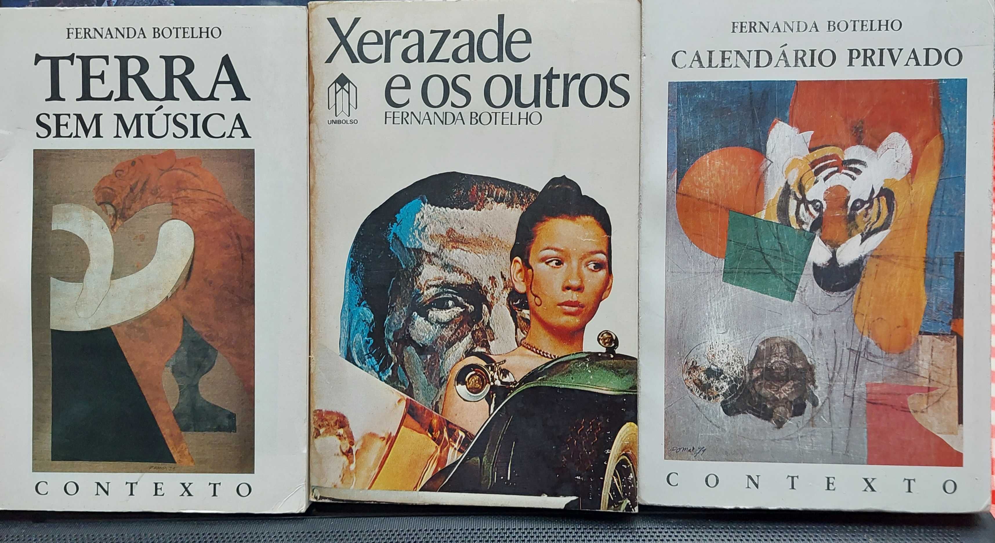 3 livros de Fernanda Botelho 12 euros os 3