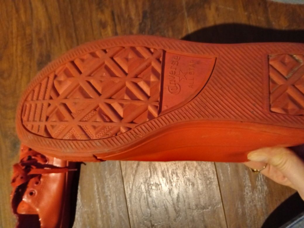 Converse męskie trampki niskie czerwone 42