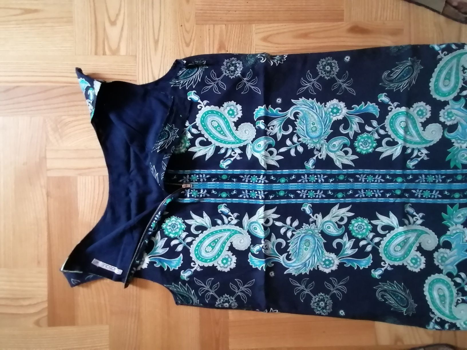 Letnia sukienka tkaniny bawełniane