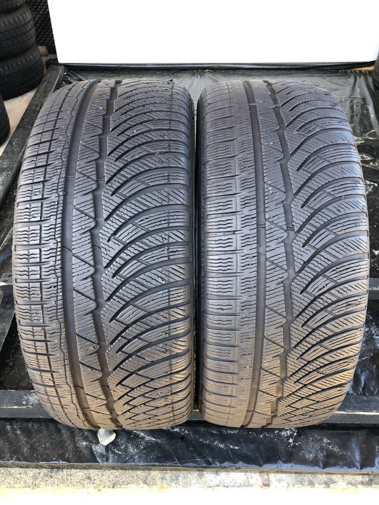 Шини 245/45 r18 Michelin Зима 2шт 2016р (510)