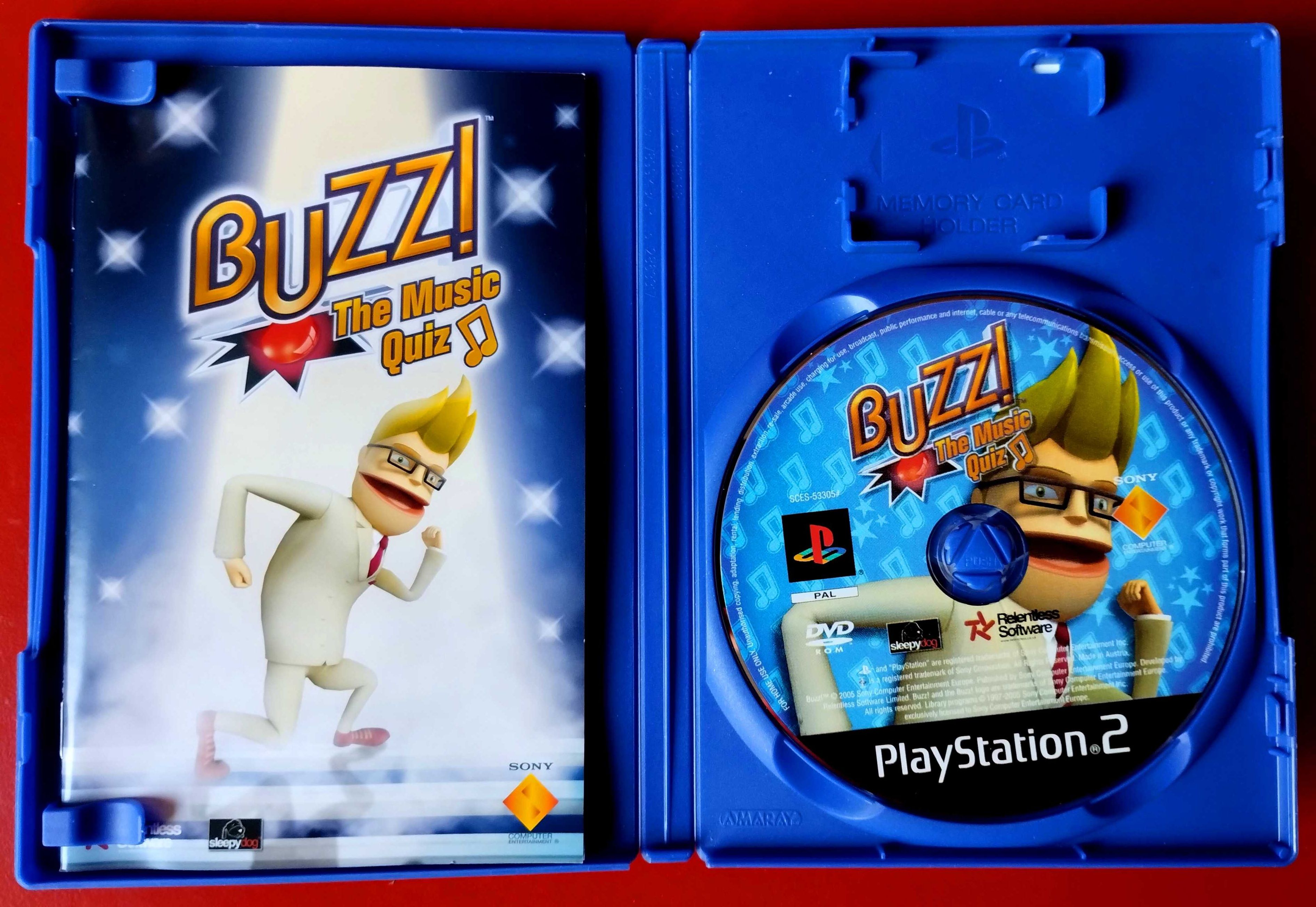 Игра Sony PlayStation 2 PS2 BUZZ The Music Quiz