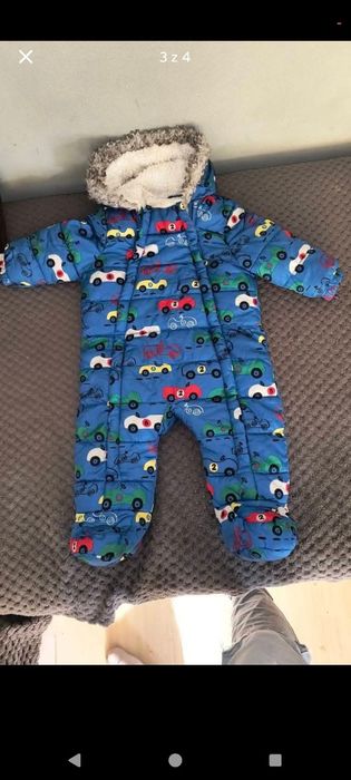 Dwa kombinezony zimowe dla chłopca