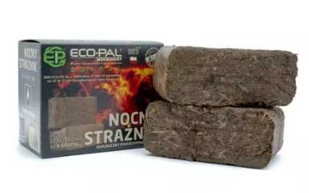 Nocny Strażnik - podtrzymywacz żaru, opał, brykiet kominkowy drzewny