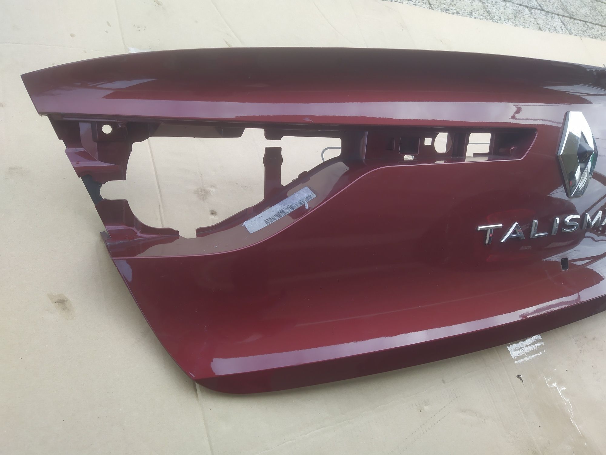 Renault Talisman Sedan blenda klapy tył tylnej klapa dokładka