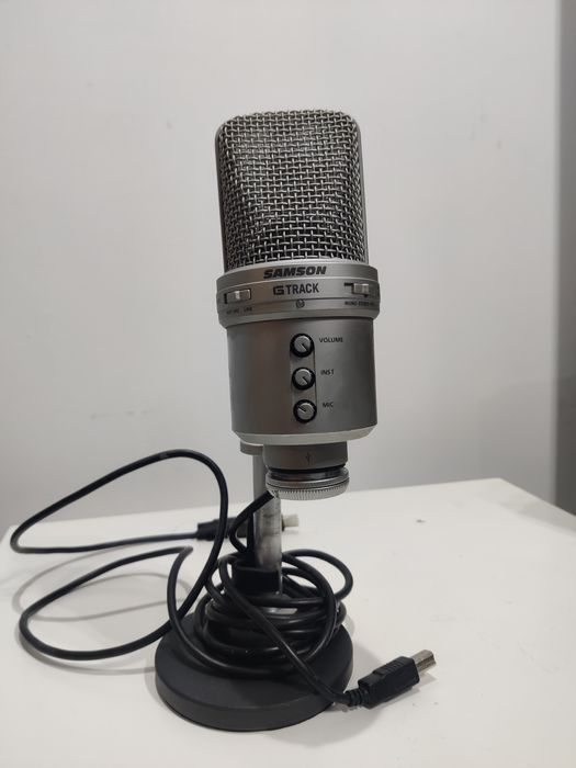 Samson G-track Mikrofon pojemnościowy, w pełni sprawny