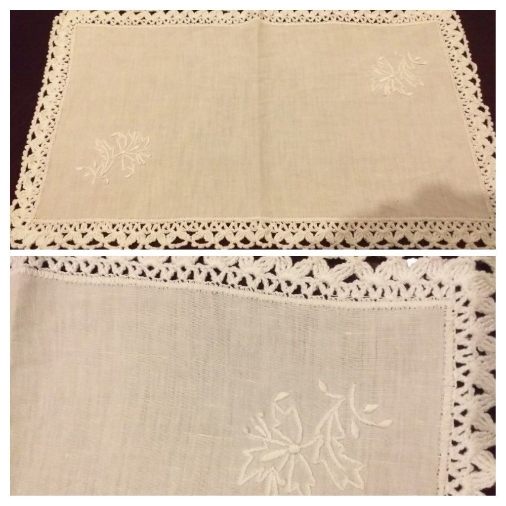 Rendas & Bordados/ Panos de tabuleiro