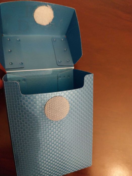 Deck Box, azul, ultrapro, caixa para cartas, pokémon, cromos, etc