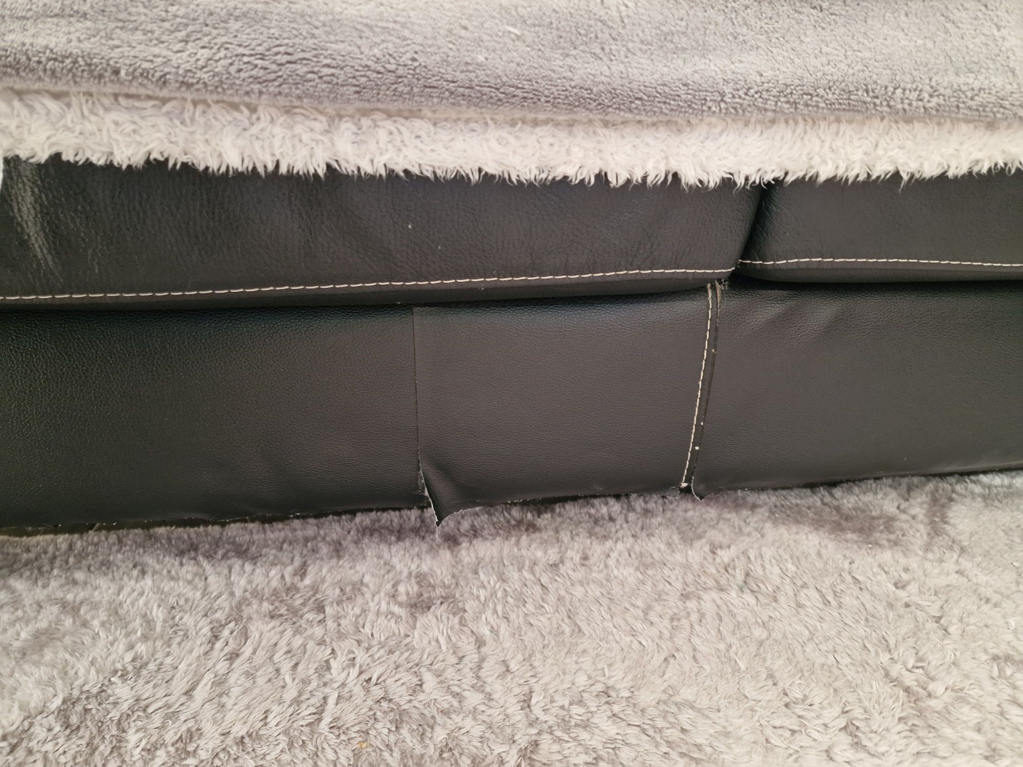Sofá usado com chaise longue