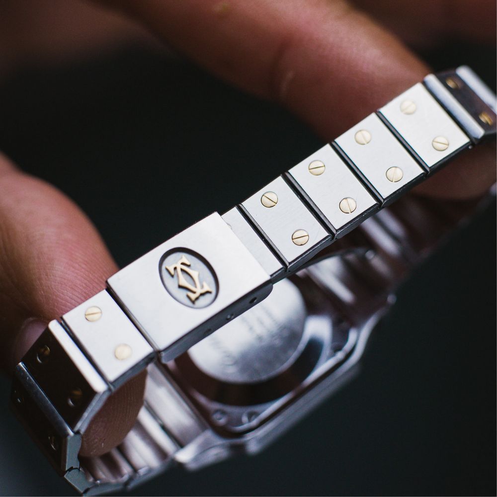 Relogio Cartier Santos Lady 24mm ref.0902 - Automatico - 1980s