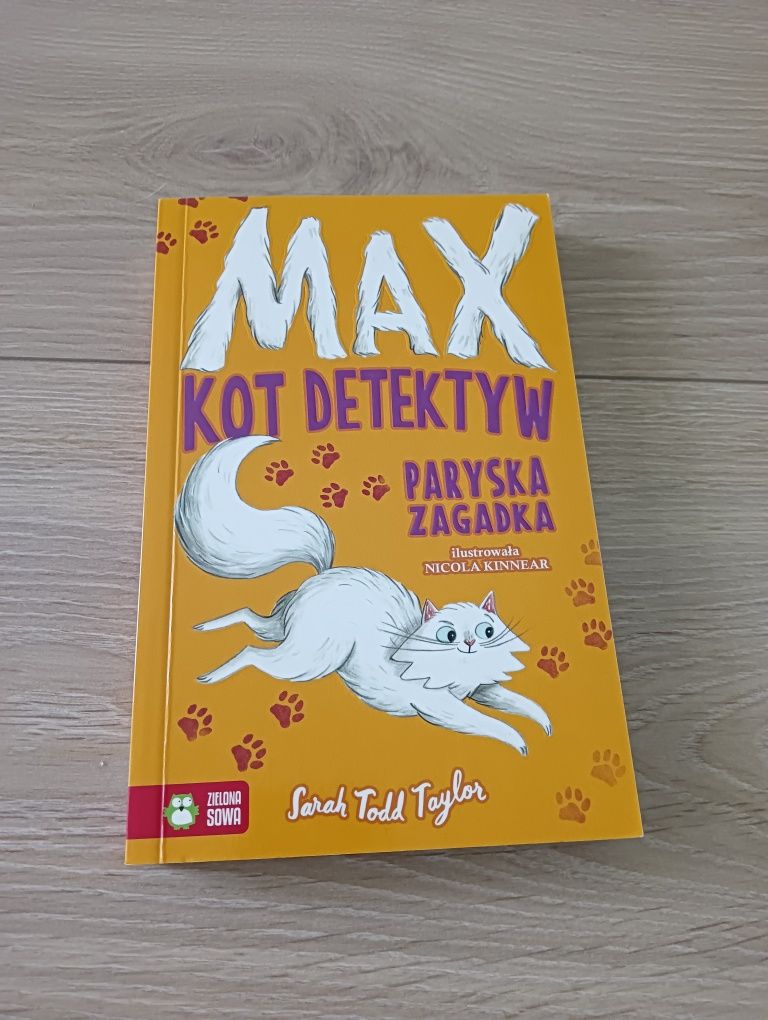Książki z serii ,,MAX kot detektyw"