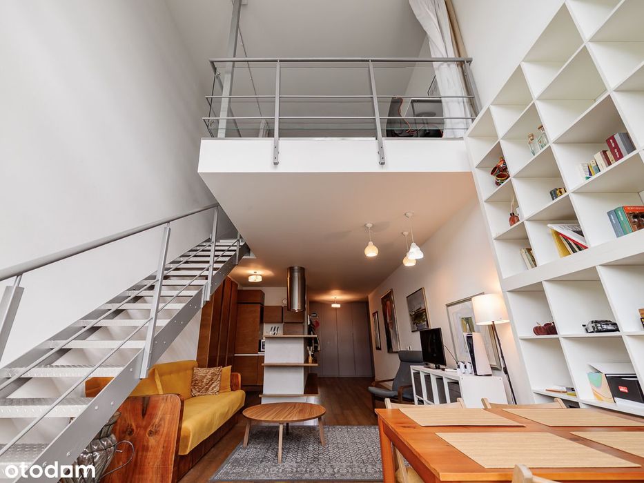 Dwupoziomowy loft Qbik | Klimatyzacja, garaż, komórka | Świetna cena