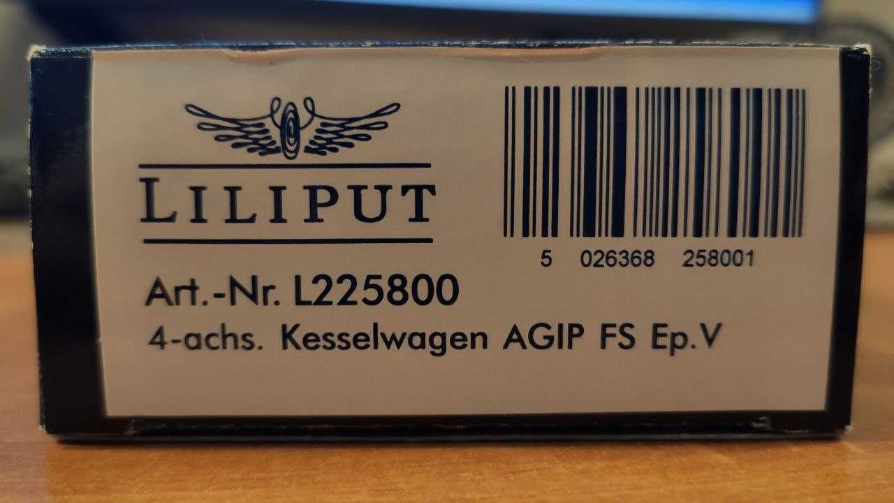 Liliput L225800 Cysterna 4-osiowa AGIP