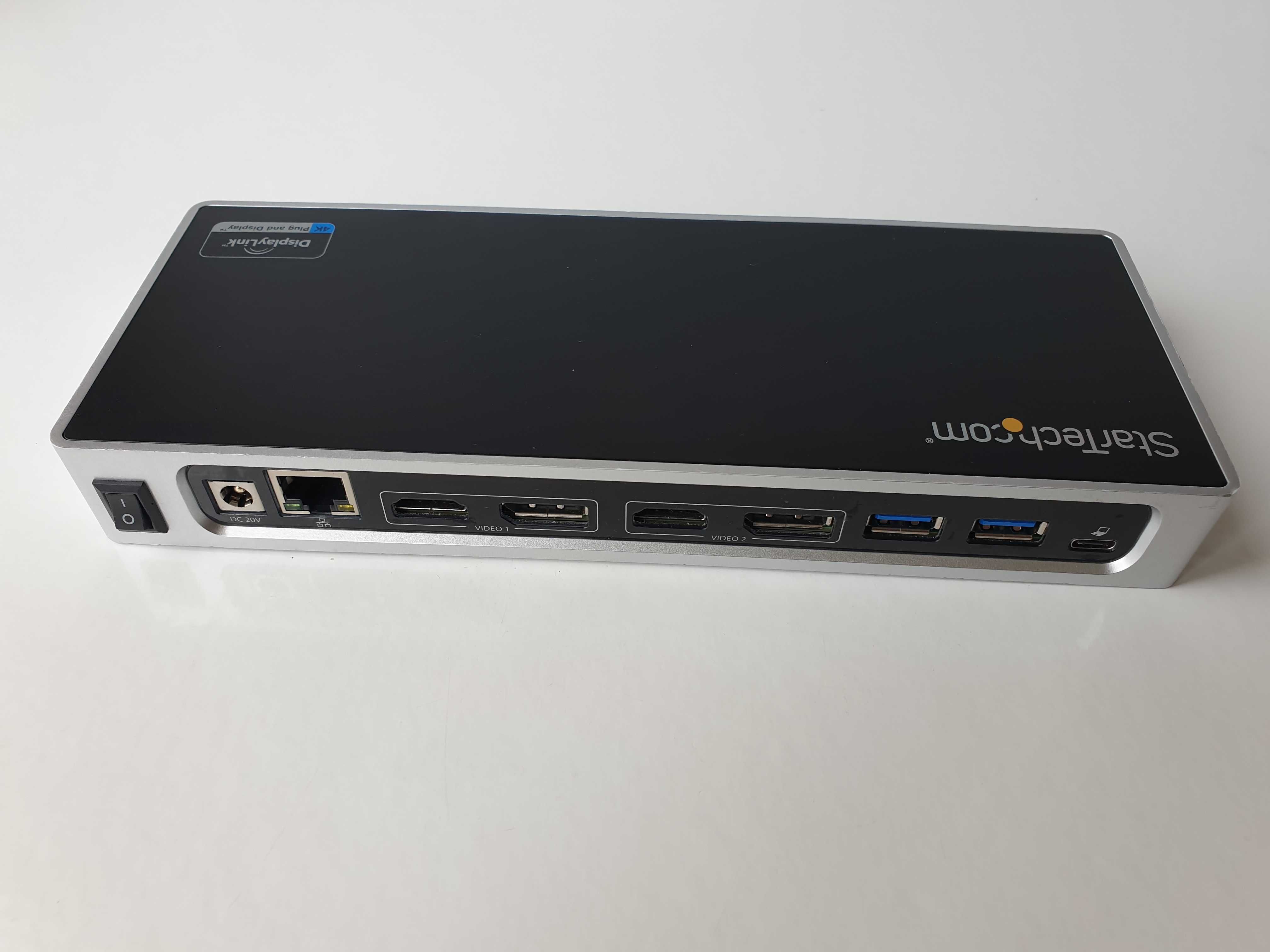 док станція  USB-C USB-A  4K 60Hz StarTech dk30a2dh + комплект
