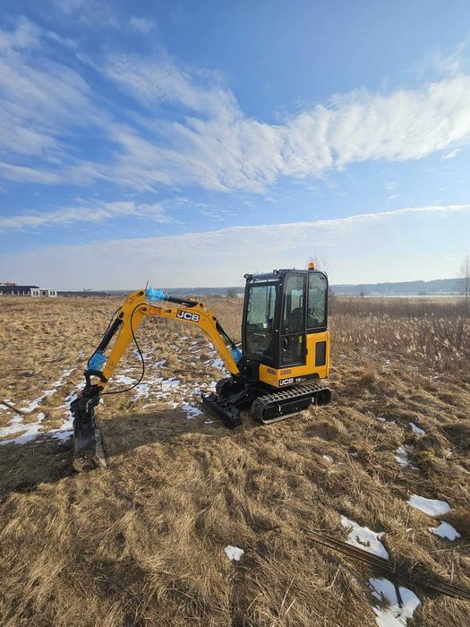 Wynajem minikoparki, minikoparka 110zł/h, prace ziemne
