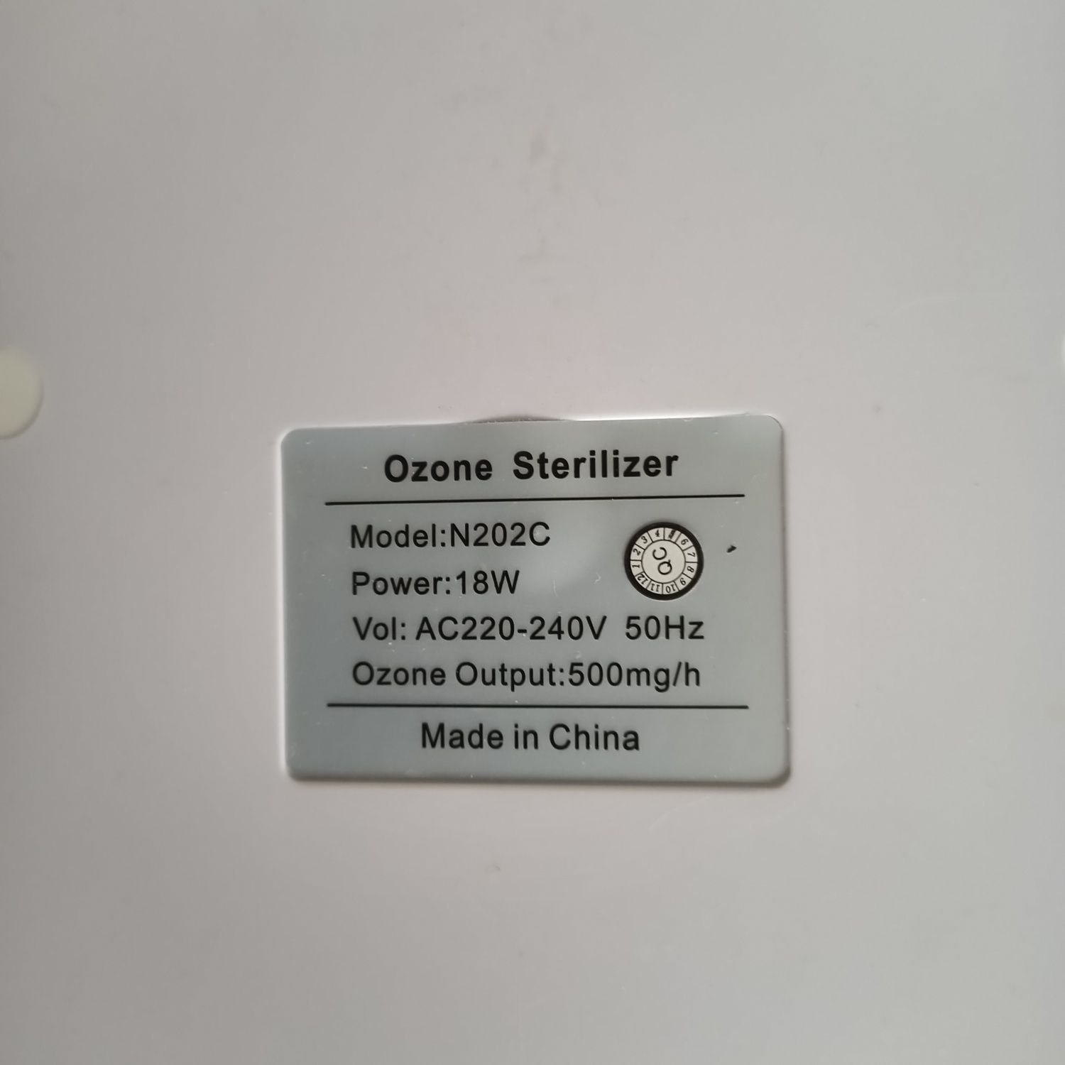 Generator ozonu n202c