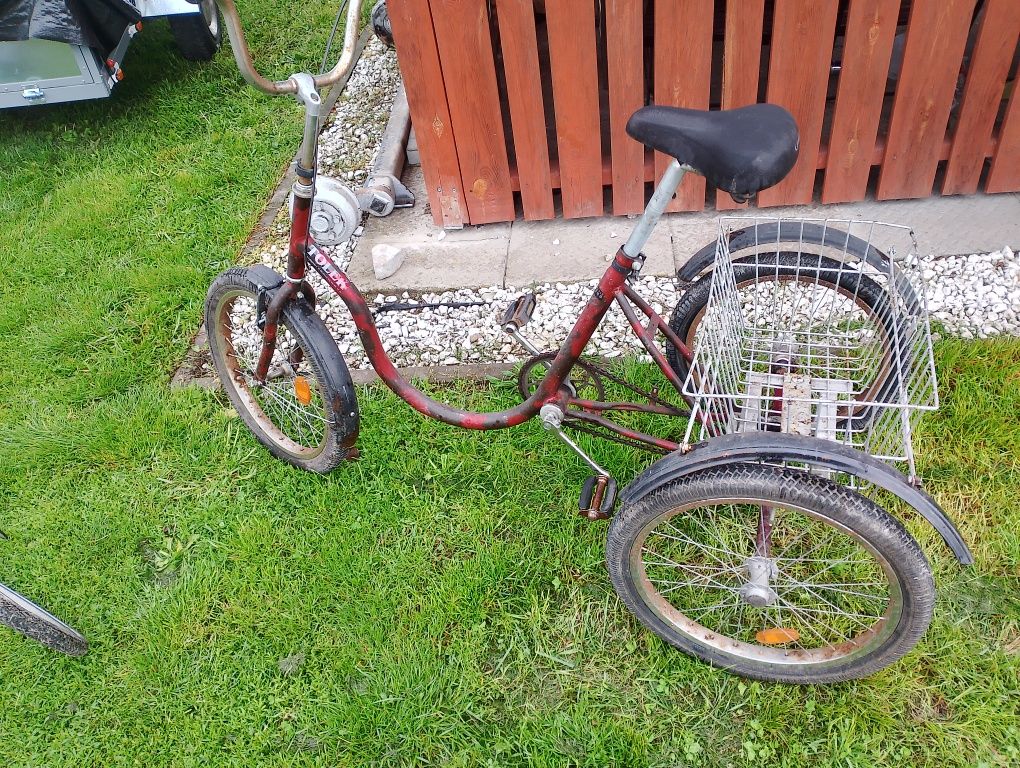 Rower na trzech kołach