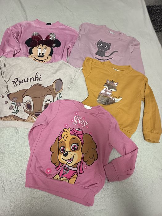 Bluzy dla dziewczynki r 98/104