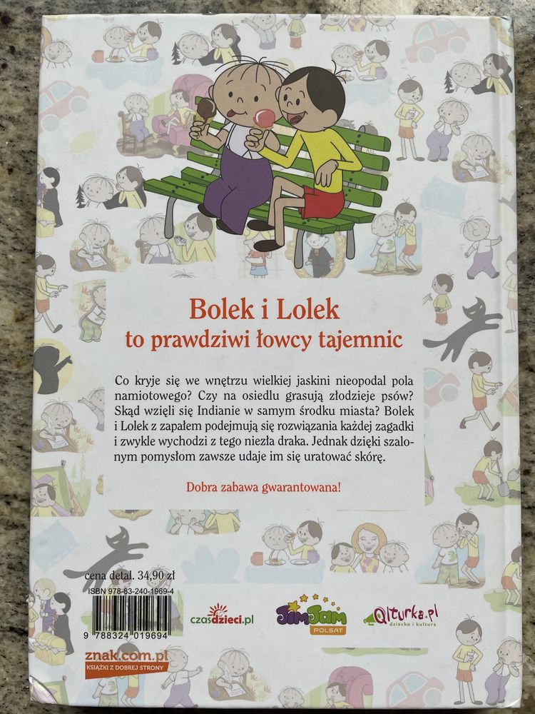 Nowe przygody Bolka i Lolka. Łowcy tajemnic. Książka dla dzieci.