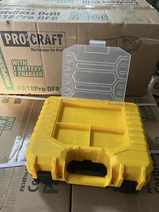 Шуруповерт PROCRAFT PA-18Pro DFR/безщ/30Нм/Акб та ЗП/Кейс/Метал патрон