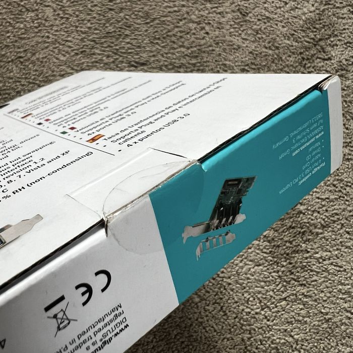 Karta rozszerzeń Digitus PCI-Express 4 x USB 3.0 (DS-30221-1)