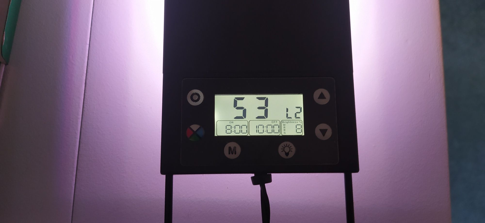 luz/iluminação 45cm led aquário plantados com programação 45/60cm