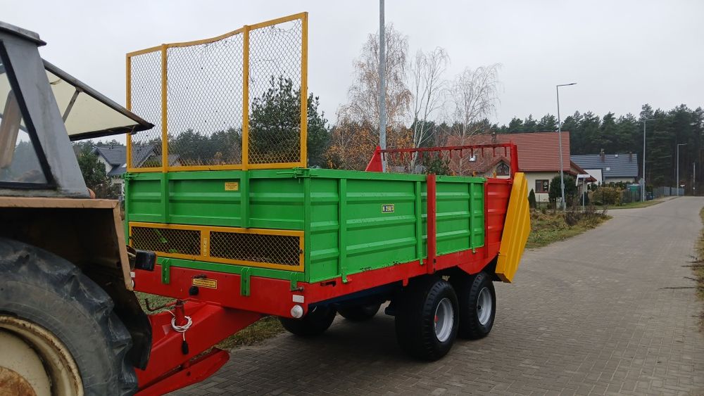 Sprzedam Rozrzutnik Obornika Jolmet Warfama 6 ton tandem jak Nowy