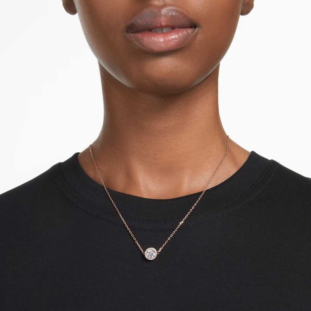 Naszyjnik Swarovski - Wisiorek Constella, Rose Gold