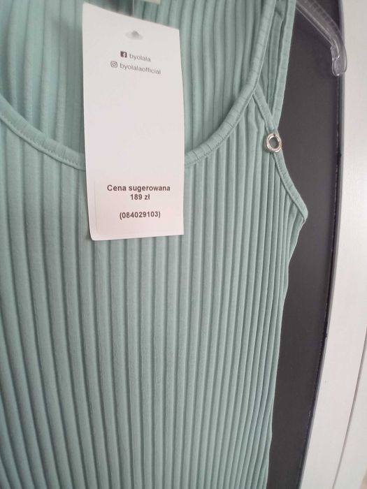 By o la la Sukienka prążek blue