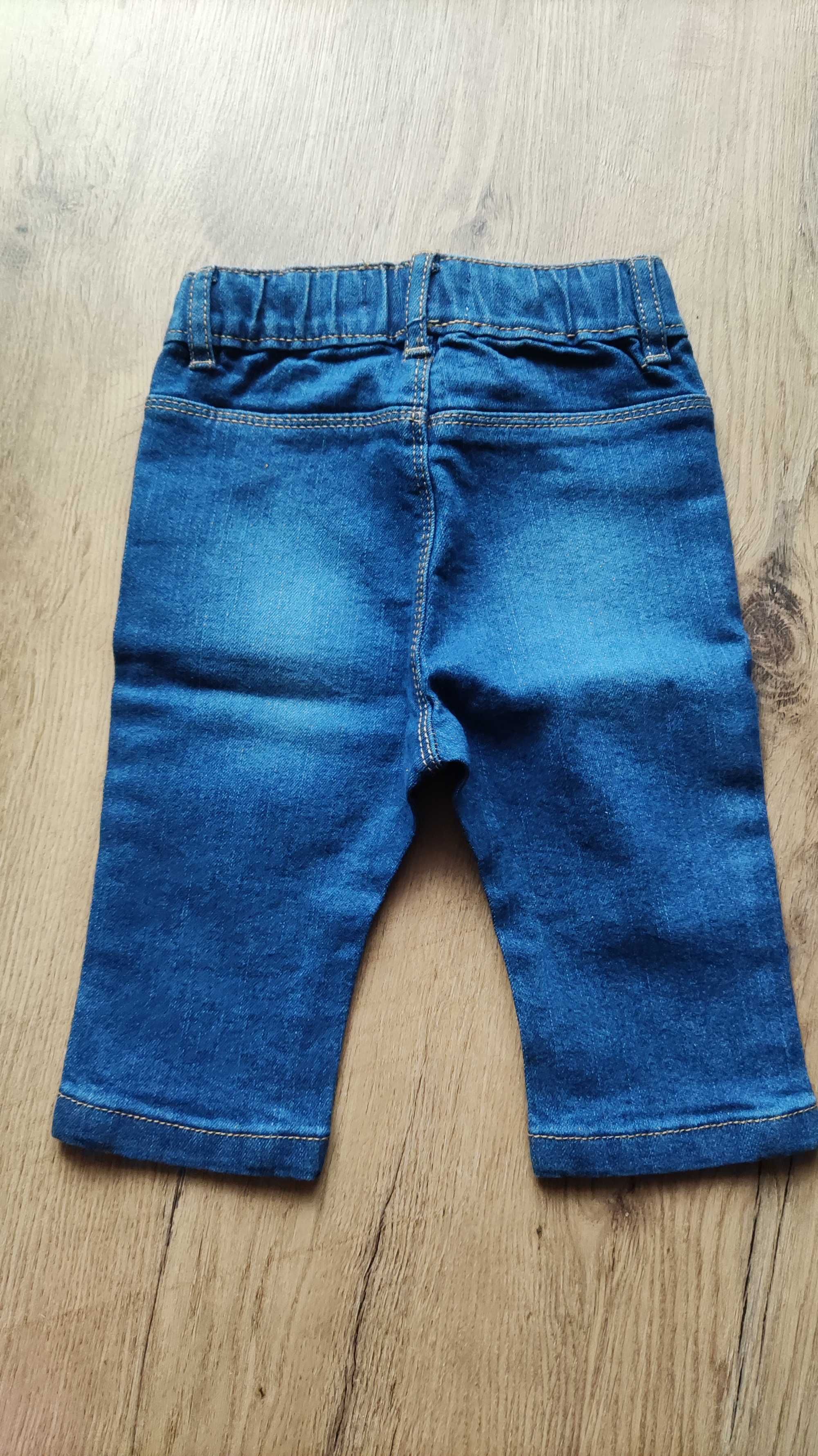 Nowe z metką jeansy Sinsay 68 chłopiec