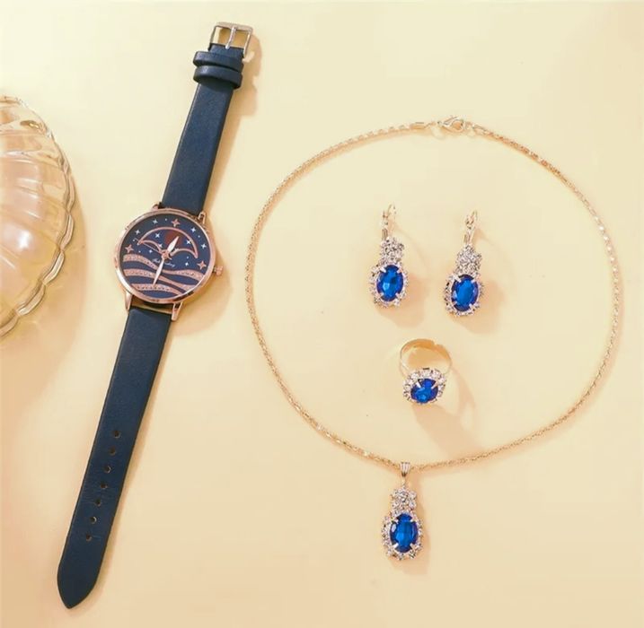 Conjunto Relógio & Joias