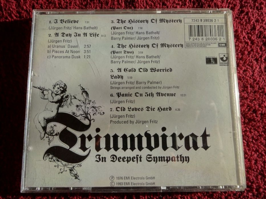 TRIUMVIRAT      _Old Loves Die Hard    CD      1976