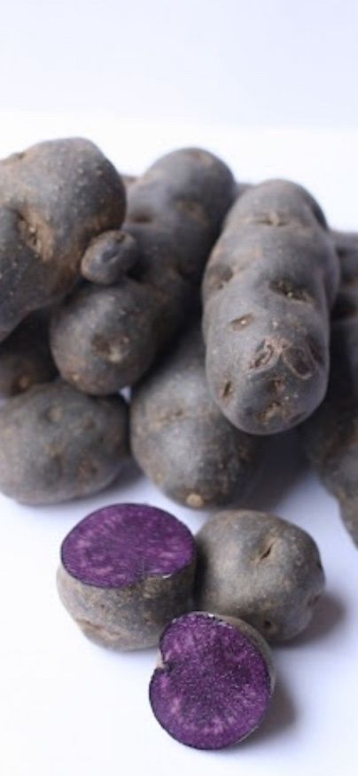 Картошка  фиолетовая сорт трюфел