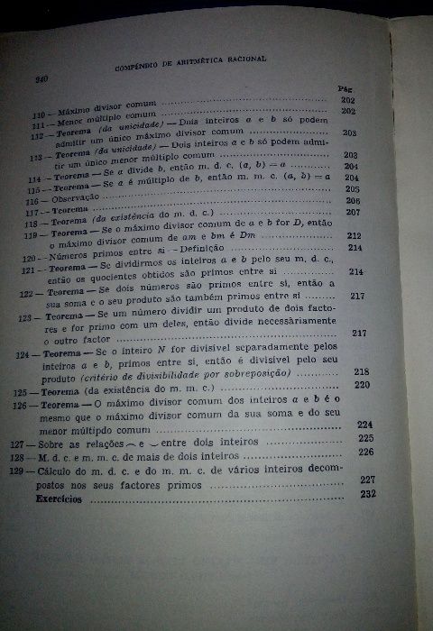 Compêndio de Aritmética Racional (3º Ciclo) de J.JORGE G. CALADO