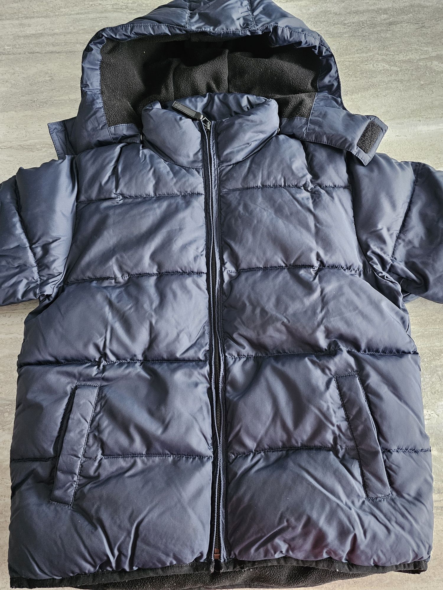 STYLIN lekka ciepła pikowana kurtka zimowa 7-8 128 chłopiec skate