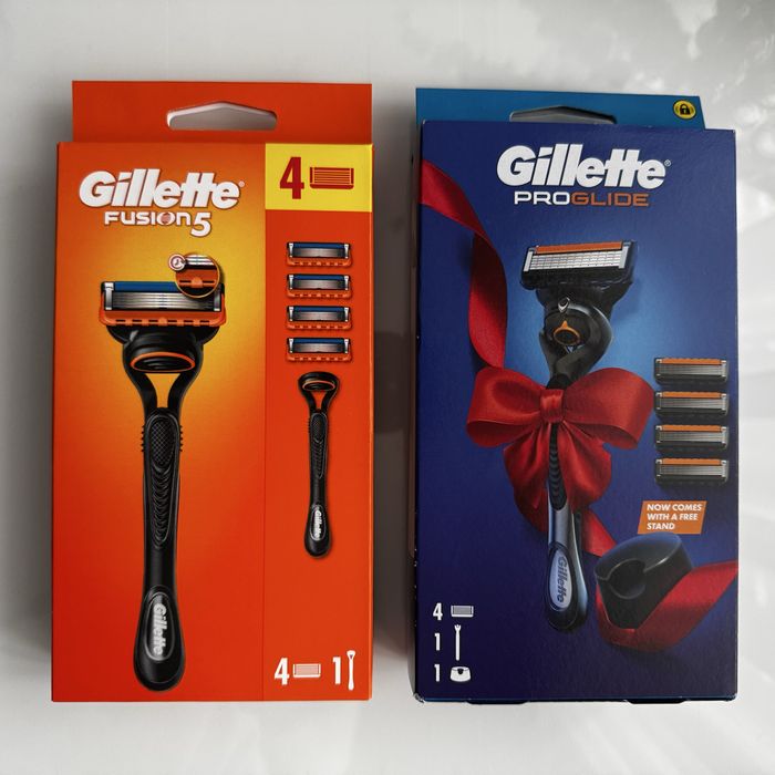 Набір станок + 4 картриджі Gillette Fusion5 або ProGlide