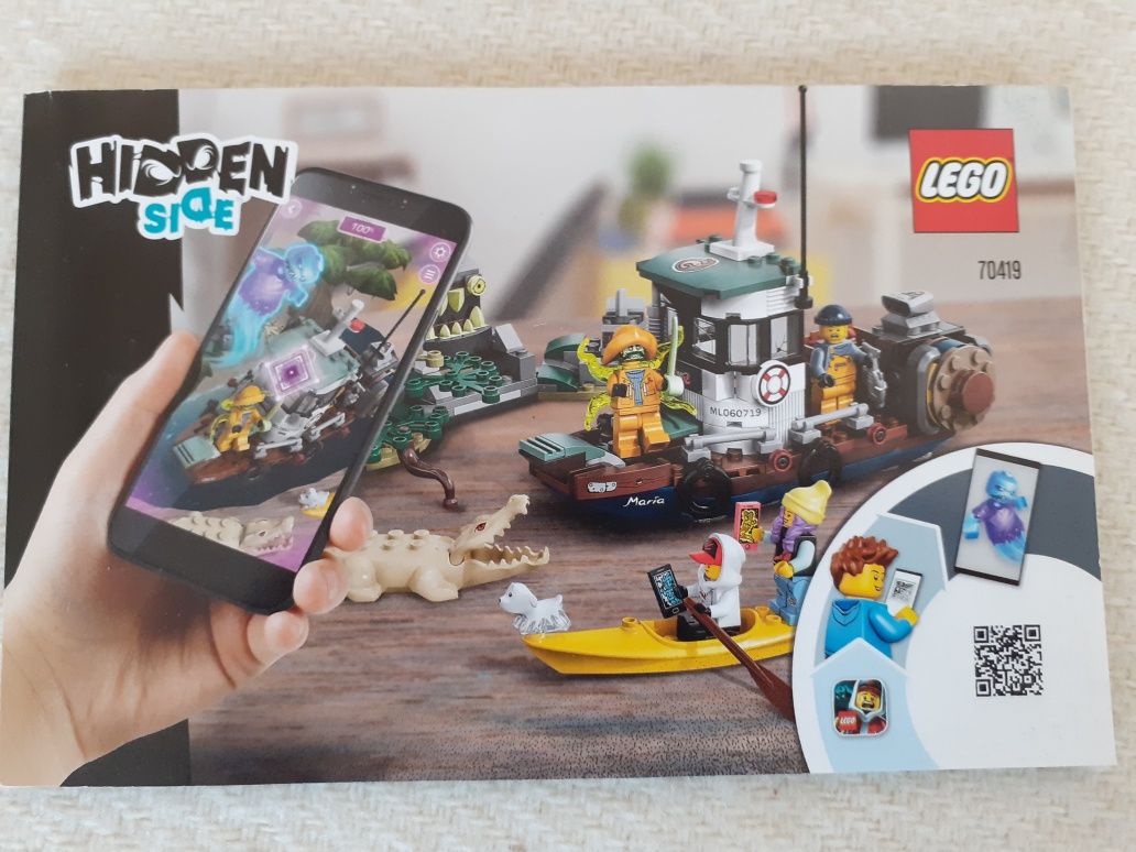 Lego Hidden Side 70419 - Wrak łodzi rybackiej