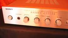 SONY TA-F30 wzmacniacz klasyk vintage retro aluminium wskaźniki