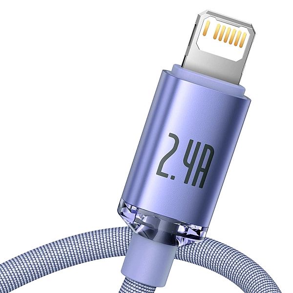 Baseus Crystal Shine Series kabel przewód USB do szybkiego ładowania i