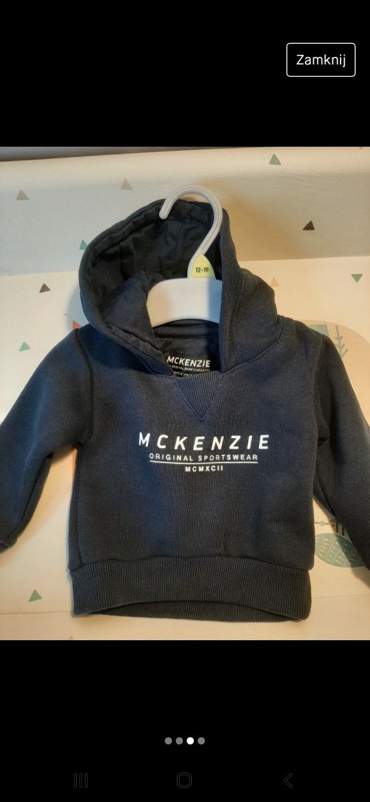 Mckenzie bluza dla chłopca rozm 62-68